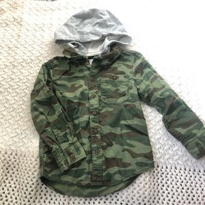 Carter’s boys camo shirt